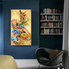 Load image into Gallery viewer, Diamond Painting - Full Round - Dragon (40*80cm)