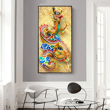Load image into Gallery viewer, Diamond Painting - Full Round - Dragon (40*80cm)