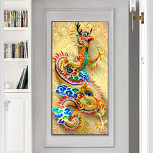 Load image into Gallery viewer, Diamond Painting - Full Round - Dragon (40*80cm)