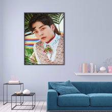 Load image into Gallery viewer, EXO Figure 30*40CM(Canvas) Full Round Drill Diamond Painting