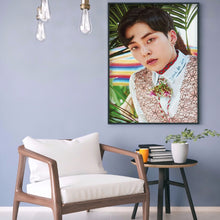 Load image into Gallery viewer, EXO Figure 30*40CM(Canvas) Full Round Drill Diamond Painting