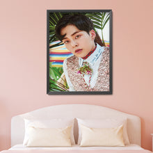 Load image into Gallery viewer, EXO Figure 30*40CM(Canvas) Full Round Drill Diamond Painting