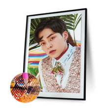 Load image into Gallery viewer, EXO Figure 30*40CM(Canvas) Full Round Drill Diamond Painting