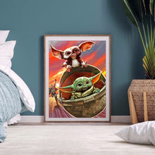 Load image into Gallery viewer, Diamond Painting - Full Round - Coon Yoda (30*40cm)