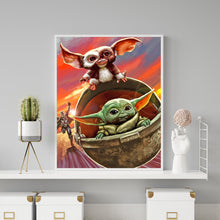 Load image into Gallery viewer, Diamond Painting - Full Round - Coon Yoda (30*40cm)