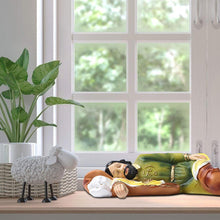 Load image into Gallery viewer, Saint Joseph Sleeping Statue Resin Figurine Christian Yard Desktop Decor