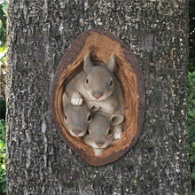 Load image into Gallery viewer, Resin Squirrel Garden Statue Gift Outdoor Decoration Courtyard Accessories
