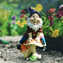 Load image into Gallery viewer, Gnome Dwarf Garden Statue Gift Outdoor Decoration Courtyard Accessories