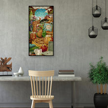 Load image into Gallery viewer, Diamond Painting - Full Round - Book dinosaur (40*80CM)