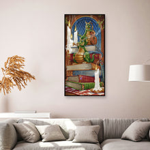 Load image into Gallery viewer, Diamond Painting - Full Round - Book dinosaur (40*80CM)