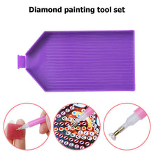 Load image into Gallery viewer, Diamond Painting Bead Sorting Tray Stackable Rhinestone Plate (1pc Purple1)
