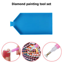 Load image into Gallery viewer, Diamond Painting Bead Sorting Tray Stackable Rhinestone Plate (1pc Blue1)