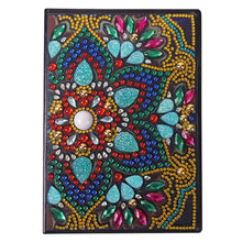 Load image into Gallery viewer, DIY Special Shaped Diamond Painting 50 Page Notebook Diary Book Kit