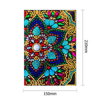 Load image into Gallery viewer, DIY Special Shaped Diamond Painting 50 Page Notebook Diary Book Kit