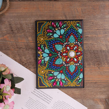 Load image into Gallery viewer, DIY Special Shaped Diamond Painting 50 Page Notebook Diary Book Kit