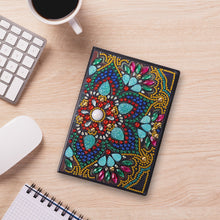 Load image into Gallery viewer, DIY Special Shaped Diamond Painting 50 Page Notebook Diary Book Kit