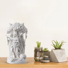 Load image into Gallery viewer, Celtic Dandu Triple Goddess Figurine Hope Honor Harvest Resin Greek Statue