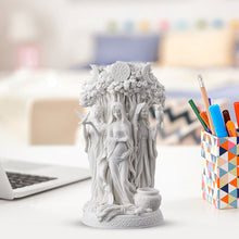 Load image into Gallery viewer, Celtic Dandu Triple Goddess Figurine Hope Honor Harvest Resin Greek Statue