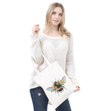 Load image into Gallery viewer, DIY Bee Diamond Painting Shopping Tote Bags Mosaic Kit Art Drawing (BB013)