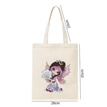 Load image into Gallery viewer, DIY Girl Diamond Painting Shopping Tote Bags Mosaic Kit Art Drawing (BB017)
