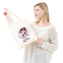 Load image into Gallery viewer, DIY Girl Diamond Painting Shopping Tote Bags Mosaic Kit Art Drawing (BB017)