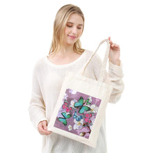 Load image into Gallery viewer, DIY Butterfly Diamond Painting Shopping Tote Bag Mosaic Kit Drawing (BB025)