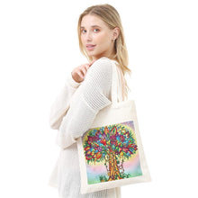 Load image into Gallery viewer, DIY Tree Diamond Painting Shopping Tote Bags Mosaic Kit Art Drawing (BB028)