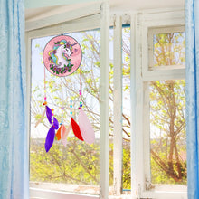 Load image into Gallery viewer, DIY Diamond Painting Acrylic Wind Chime Pendant Crafts Art Decor (Calf)