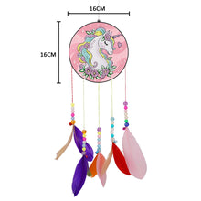 Load image into Gallery viewer, DIY Diamond Painting Acrylic Wind Chime Pendant Crafts Art Decor (Calf)