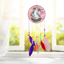 Load image into Gallery viewer, DIY Diamond Painting Acrylic Wind Chime Pendant Crafts Art Decor (Calf)