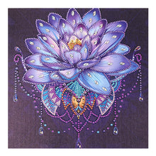 Load image into Gallery viewer, Diamond Painting - Partial Special Shaped - Lotus (30*30cm)