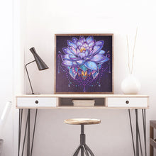 Load image into Gallery viewer, Diamond Painting - Partial Special Shaped - Lotus (30*30cm)