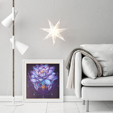 Load image into Gallery viewer, Diamond Painting - Partial Special Shaped - Lotus (30*30cm)