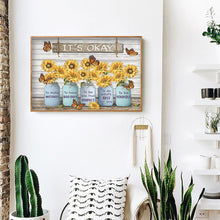 Load image into Gallery viewer, Flower 50*40CM(Canvas) Full Round Drill Diamond Painting