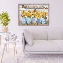 Load image into Gallery viewer, Flower 50*40CM(Canvas) Full Round Drill Diamond Painting