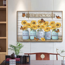 Load image into Gallery viewer, Flower 50*40CM(Canvas) Full Round Drill Diamond Painting