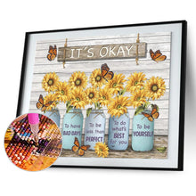 Load image into Gallery viewer, Flower 50*40CM(Canvas) Full Round Drill Diamond Painting