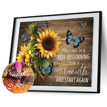 Load image into Gallery viewer, Flower 50*40CM(Canvas) Full Round Drill Diamond Painting