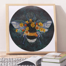Load image into Gallery viewer, Diamond Painting - Partial Special Shaped - Bee (30*30cm)