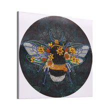 Load image into Gallery viewer, Diamond Painting - Partial Special Shaped - Bee (30*30cm)