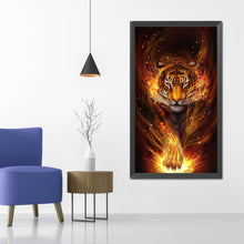 Load image into Gallery viewer, Diamond Painting - Full Round - Parrotttern Fire Tiger (40*80cm)