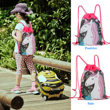 Load image into Gallery viewer, Diamond Painting DIY Special Shaped Drill Horn Horse Backpack Kit (WXC071)