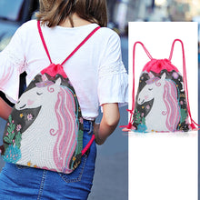 Load image into Gallery viewer, Diamond Painting DIY Special Shaped Drill Horn Horse Backpack Kit (WXC071)