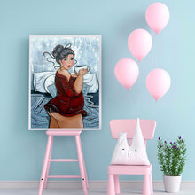 Load image into Gallery viewer, Diamond Painting - Full Round - Fat girl (30*40CM)