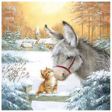 Load image into Gallery viewer, Diamond Painting - Full Round - Donkey (40*40cm)