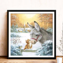 Load image into Gallery viewer, Diamond Painting - Full Round - Donkey (40*40cm)