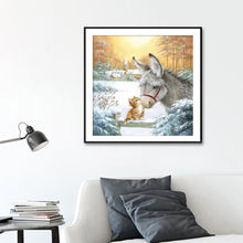 Load image into Gallery viewer, Diamond Painting - Full Round - Donkey (40*40cm)