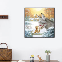 Load image into Gallery viewer, Diamond Painting - Full Round - Donkey (40*40cm)
