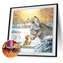 Load image into Gallery viewer, Diamond Painting - Full Round - Donkey (40*40cm)