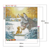 Load image into Gallery viewer, Diamond Painting - Full Round - Donkey (40*40cm)